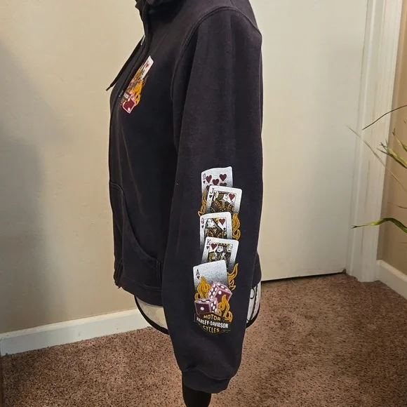 Harley Davidson Zip Hoody - Picture 2 of 5